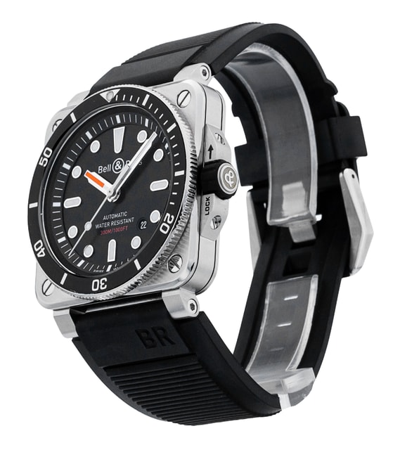 Bell and Ross BR03-92 BR0392-D-BL-ST/SRB Image 2
